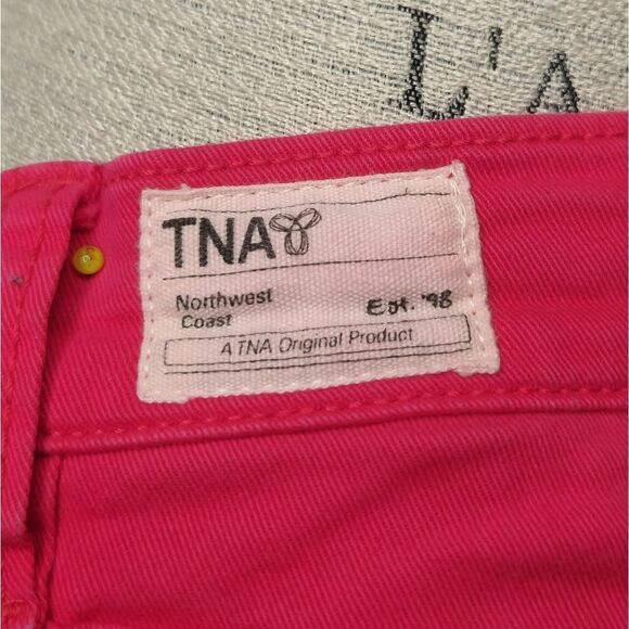 TNA Berry Pink Skinny Jeans - Picture 8 of 10